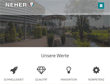 Tablet Screenshot of neher-group.com